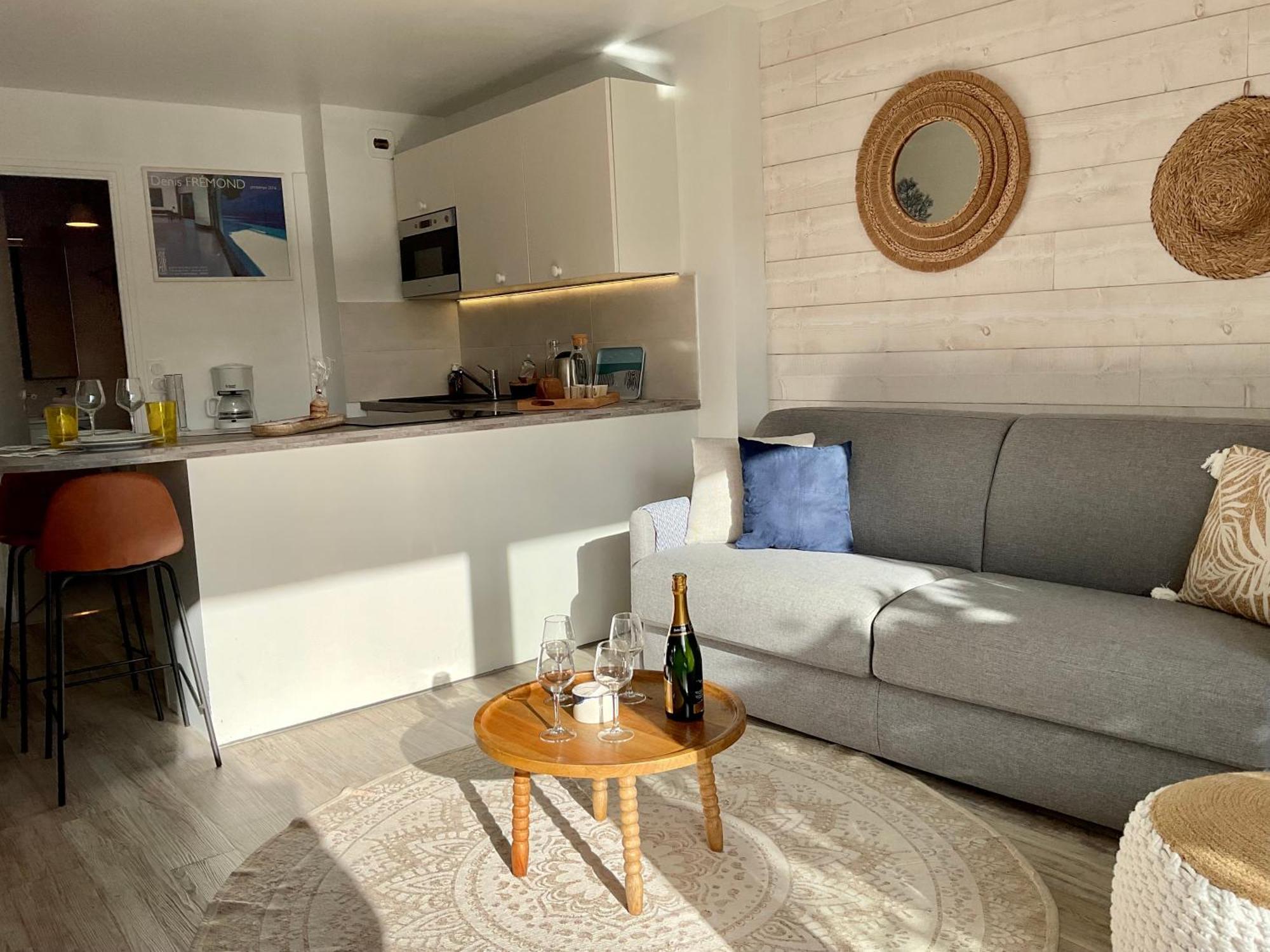 Le Nid Douillet, Studio Avec Terrasse Et Parking A 400M Des Plages Лармор-Плаж Экстерьер фото