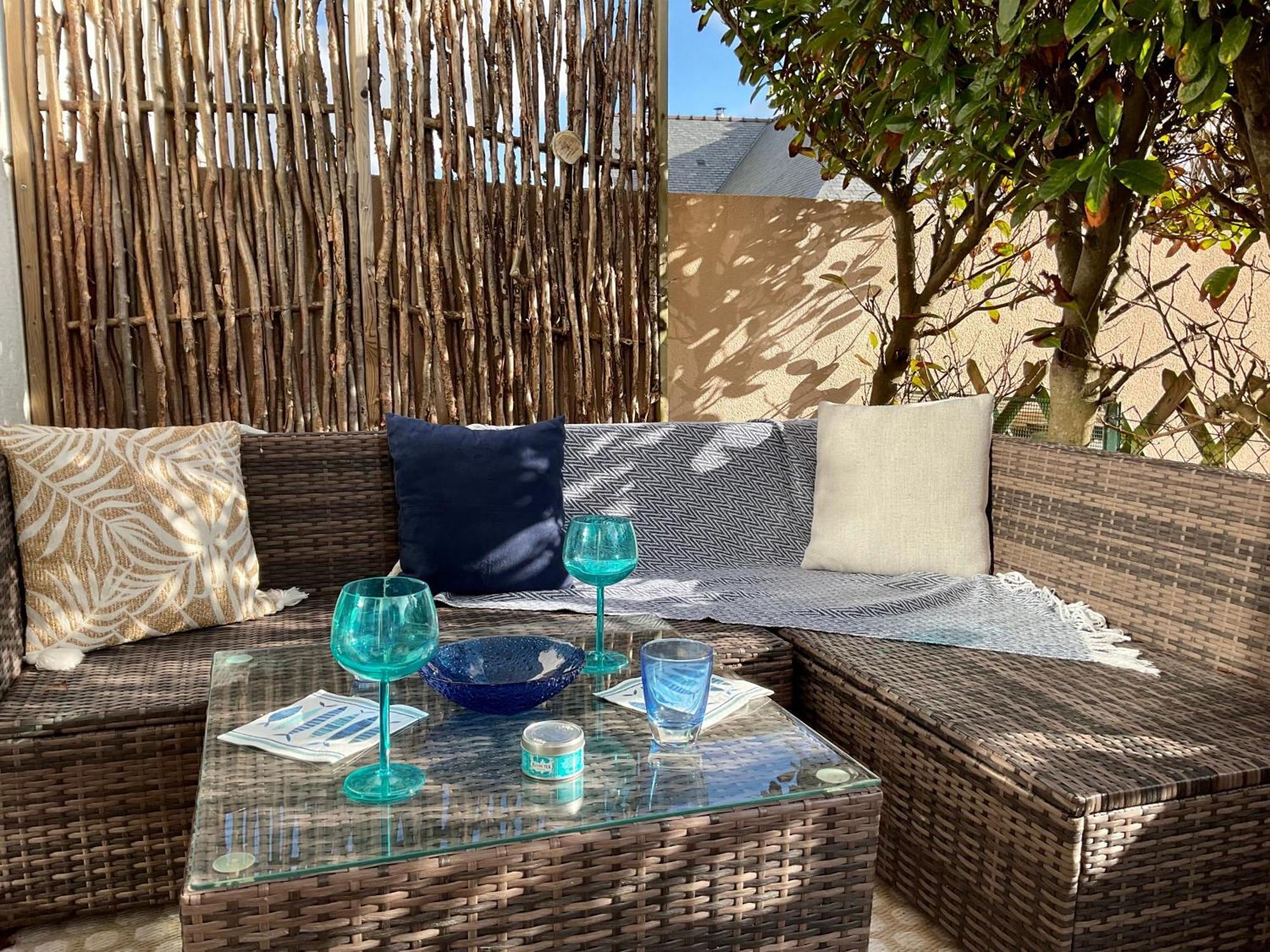 Le Nid Douillet, Studio Avec Terrasse Et Parking A 400M Des Plages Лармор-Плаж Экстерьер фото